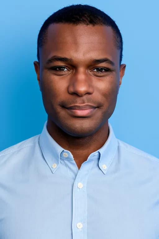 AI-generated headshot photo