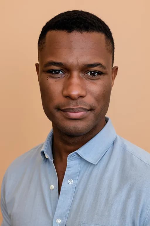 AI-generated headshot photo