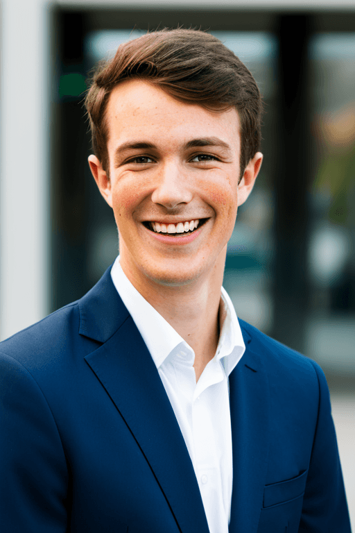 Professional AI headshot, real customer