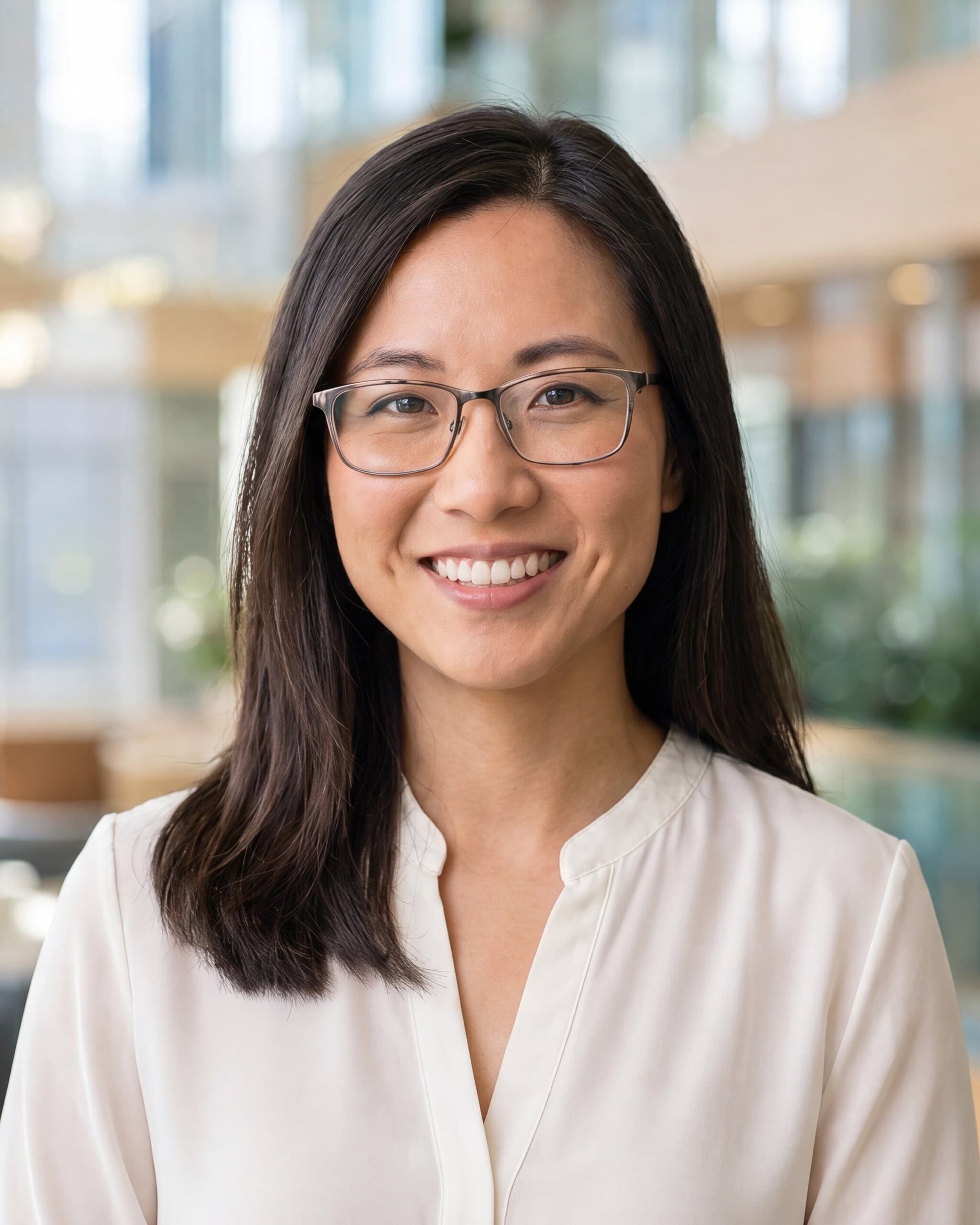Team headshot, Business Casual, Atrium backdrop