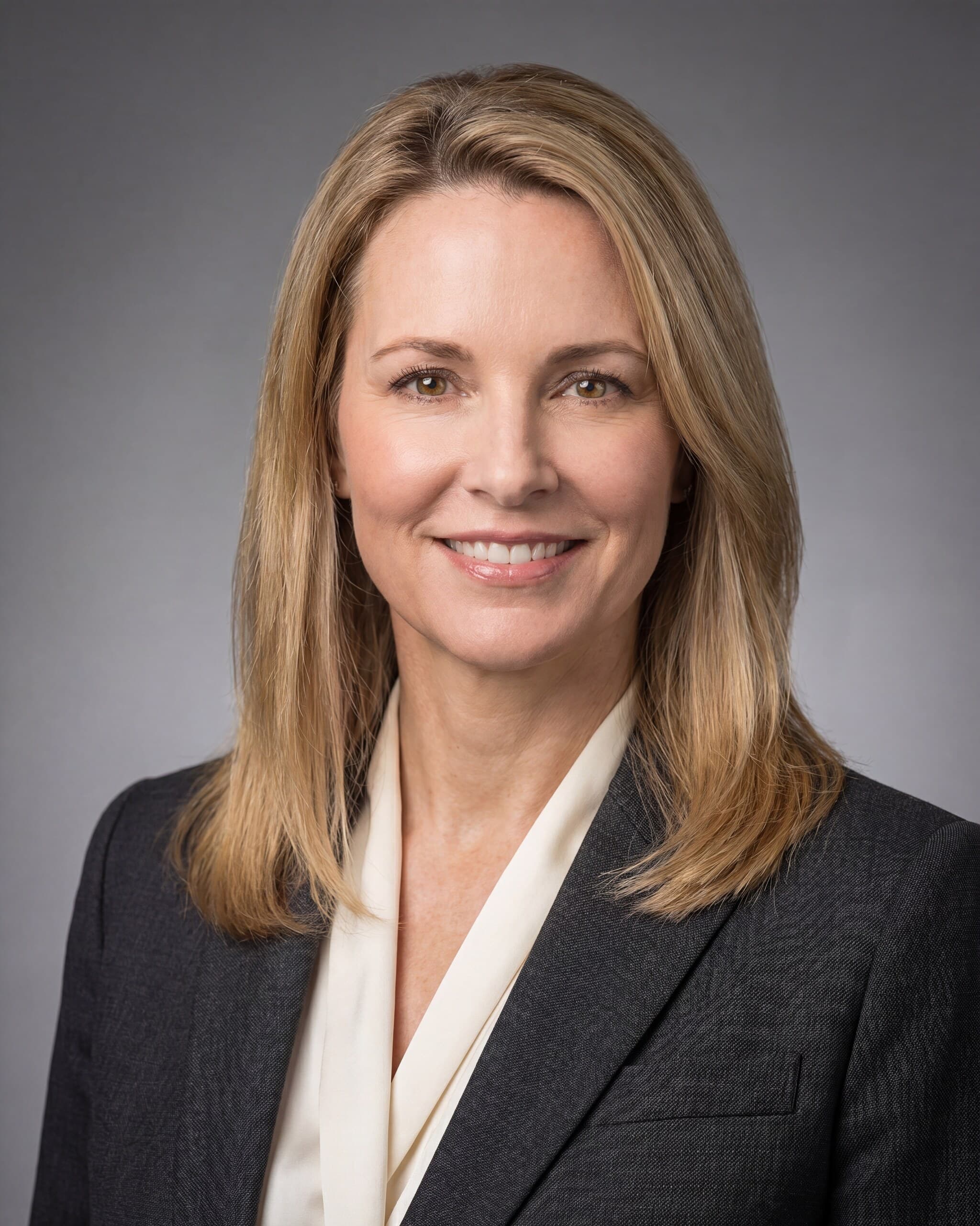 Team headshot, Business Formal, Gray studio