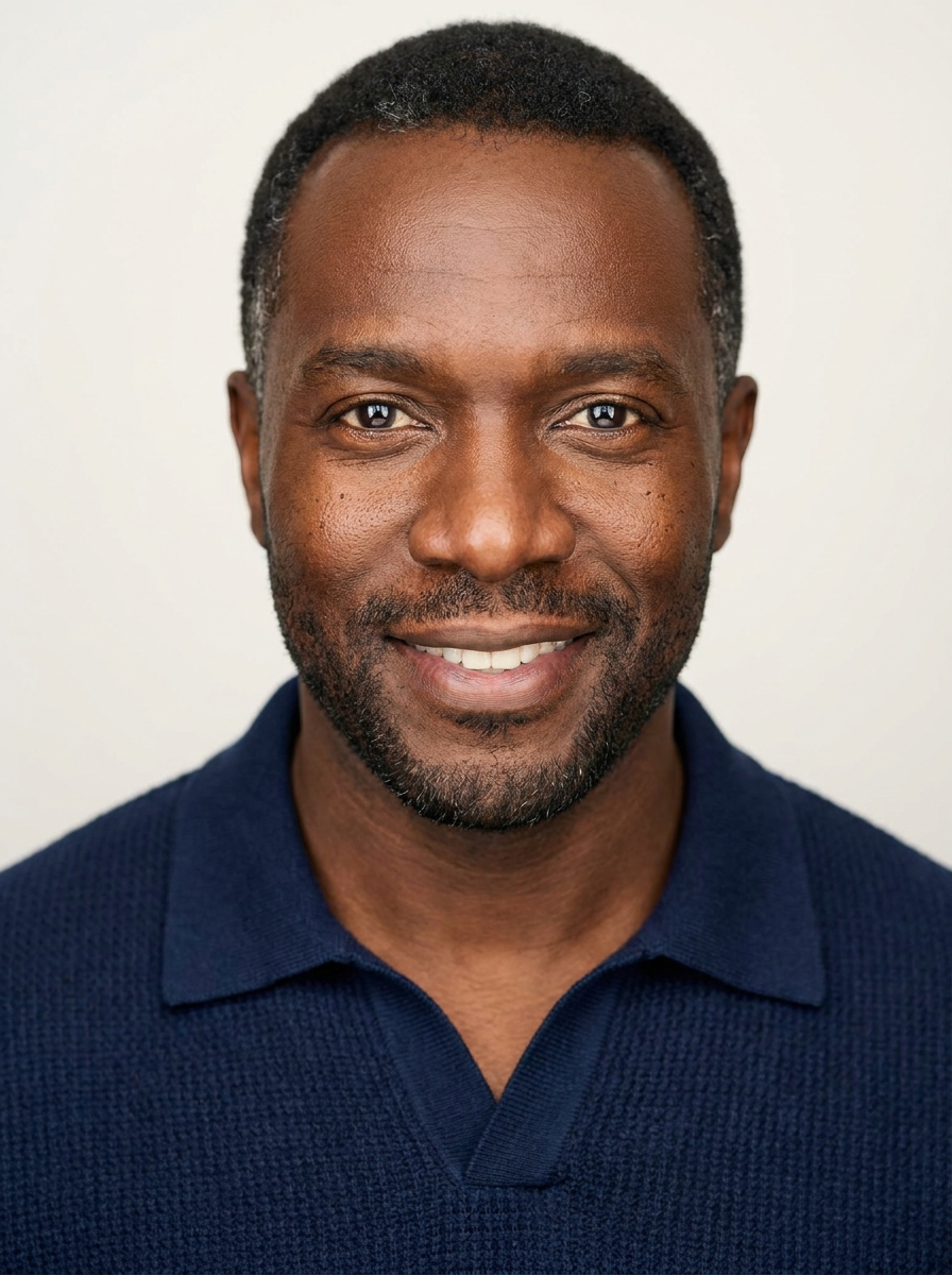 Commercial actor headshot