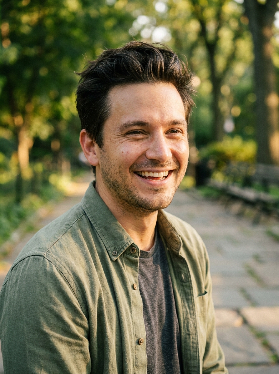 Lifestyle actor headshot