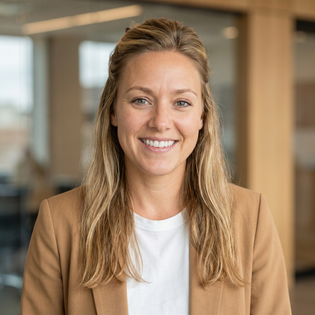 AI headshot example, Business Casual