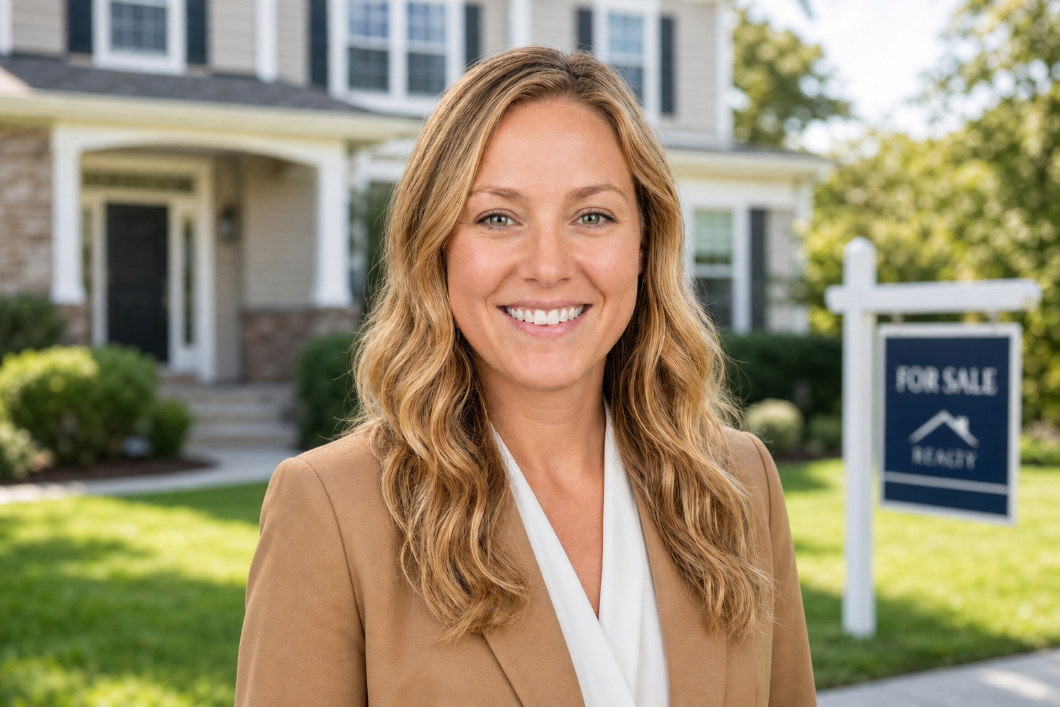 AI headshot example, Real estate