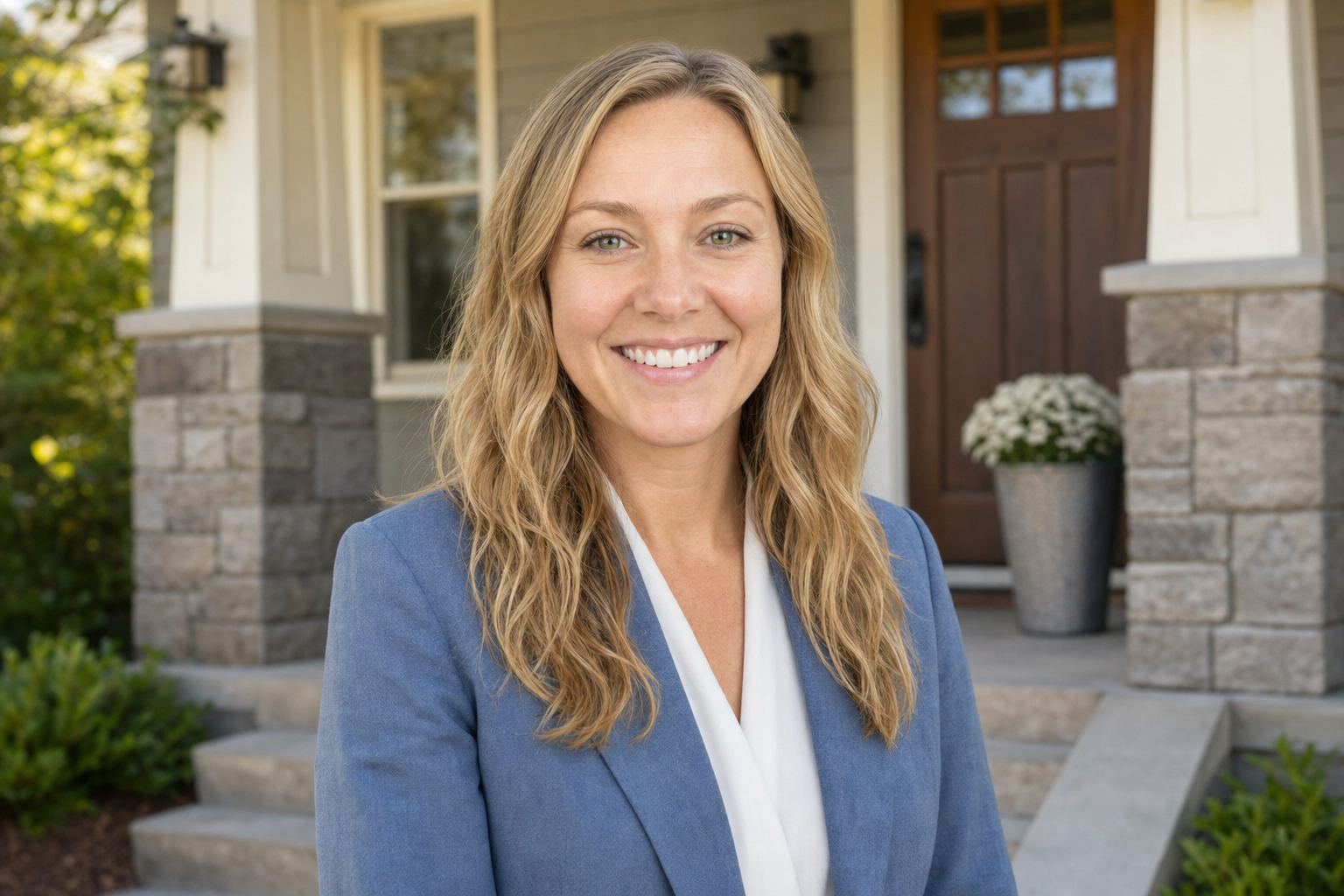AI headshot example, Real estate