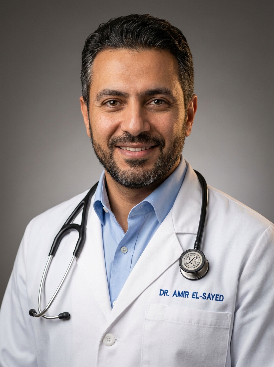 Premium Doctor Headshot Example