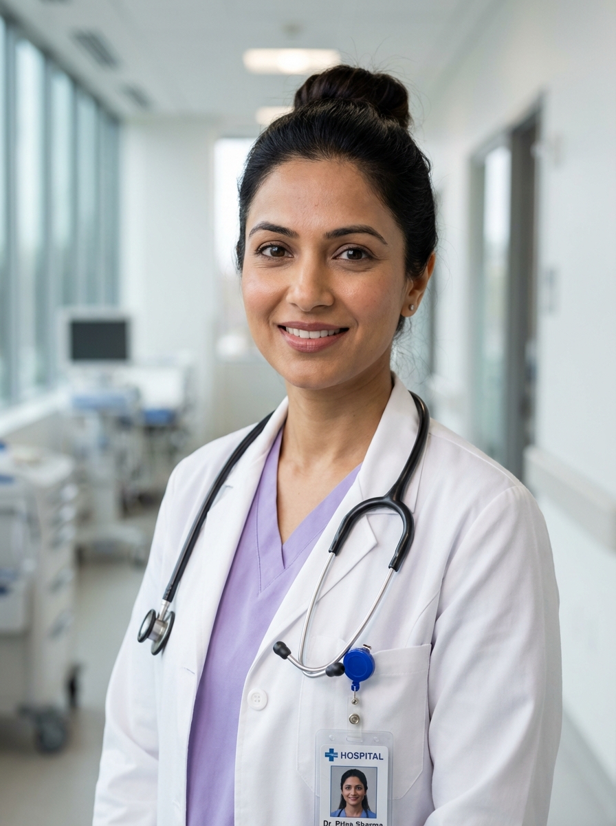 Premium Doctor Headshot Example