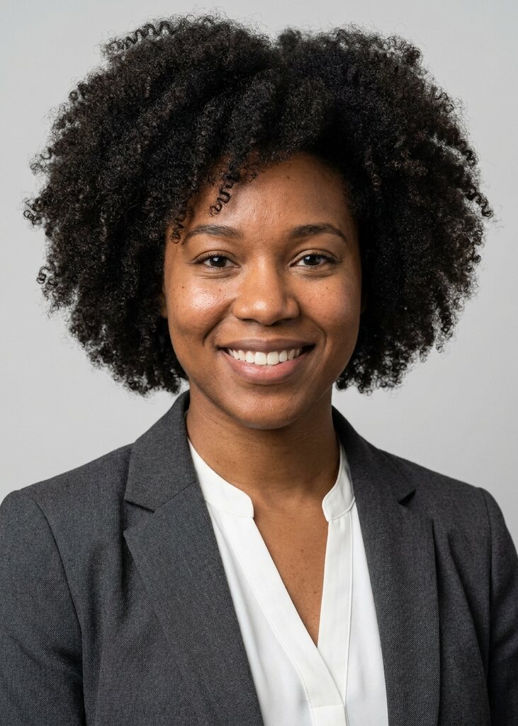 ERAS-compliant residency headshot example
