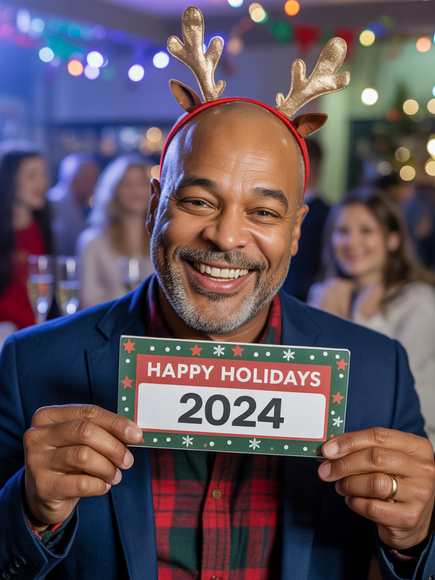 Holiday photobooth example