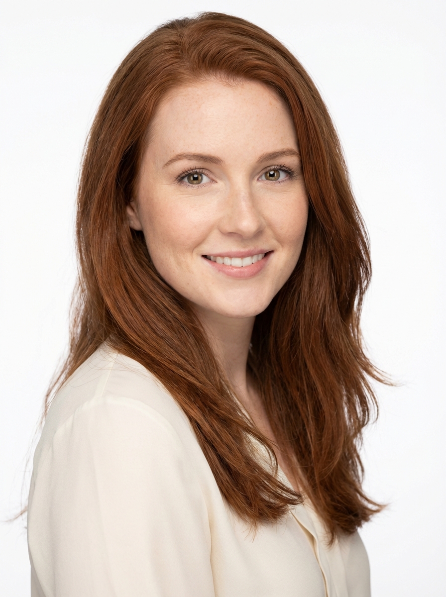 Commercial model headshot