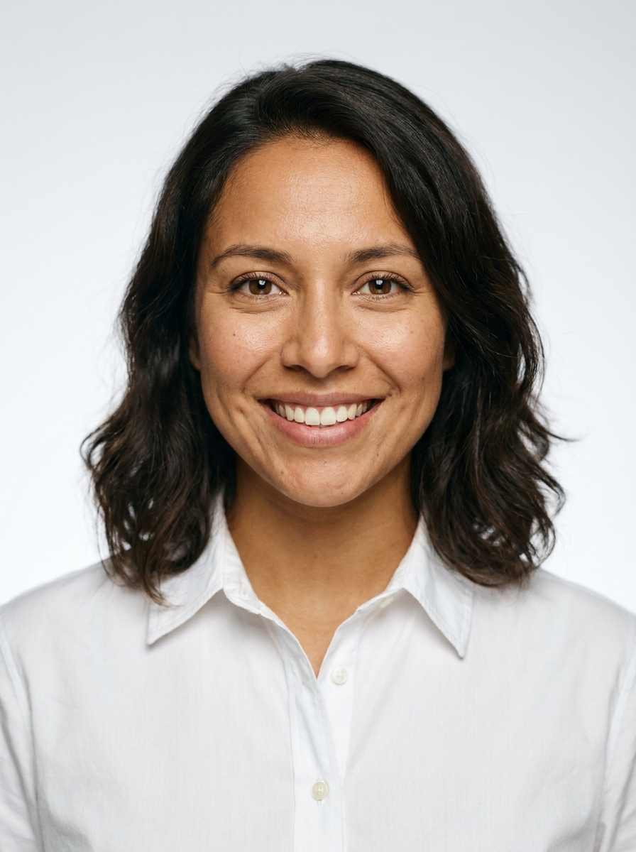 Commercial model headshot