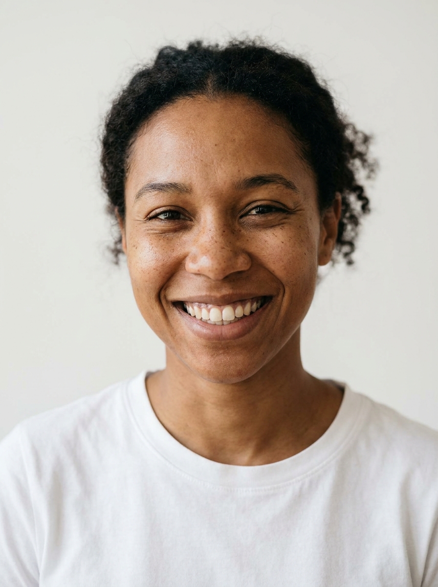 Commercial model headshot