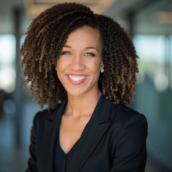 AI-generated headshot photo